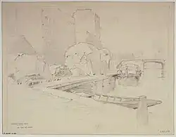 Au Quai Valmy, Ferdinand Boberg (1927).