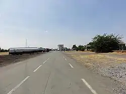 L'entrée du réseau ferroviaire.