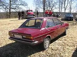Audi 80 GLS quatre portes de 1977, vue arrière