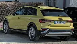 Vue arrière de la allstreet