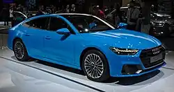 Audi A7 Sportback 55 TFSIe au Salon de Genève 2019