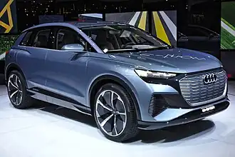 Audi Q4 e-tron concept.