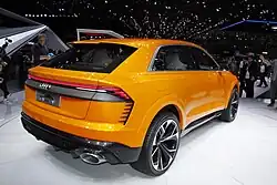 Q8 Sport Concept, vue arrière