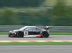Photo d'une Audi R8 LMS.