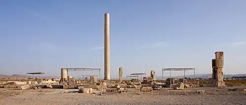 Ruines du « palais S ».