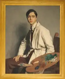 Portrait de André Leroux (fils de l'artiste)