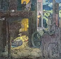 Nativité (1894), huile sur toile, 95&nbsp;×&nbsp;89&nbsp;cm, Toulouse, musée des Augustins.