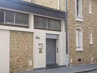 Aumônerie catholique au no&nbsp;23 bis.