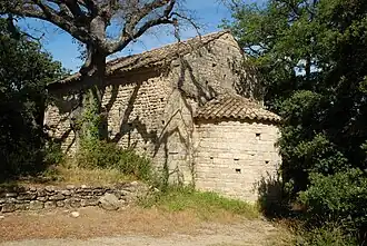 La façade méridionale et le chevet.
