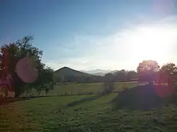 Vue sur les Pyrénées avec le Picon