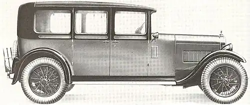 Limousine Twenty six "Ranelagh" de 3,4&nbsp;litres de 1931