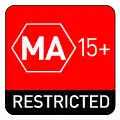 OFLC MA15+ — Sous contrôle parental pour les moins de 15 ans (MA15+ — Mature Accompanied under 15)