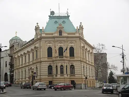 La maison de Dimitrije Krsmanović à Belgrade.