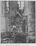 Après l'incendie en 1896