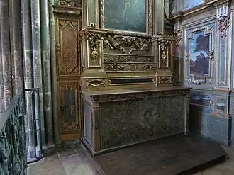 Photo de l'autel et de l'antependium