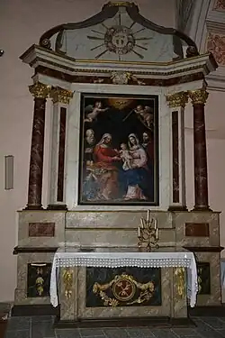 Photographie de l'autel latéral gauche.