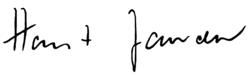 signature de Horst Janson