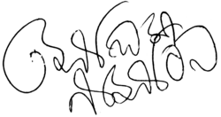 signature de Taslima Nasreen