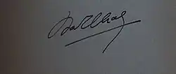 signature de Daniel Thaly