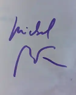 signature de Michel Butor