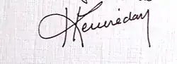 signature de Herri Gwilherm Kerouredan