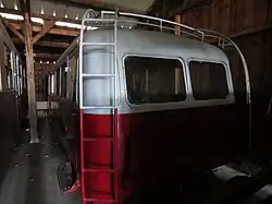 Autorail Verney LP 48 1453 préservé à Beillé dans la Sarthe.