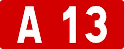 Autoroute française 13