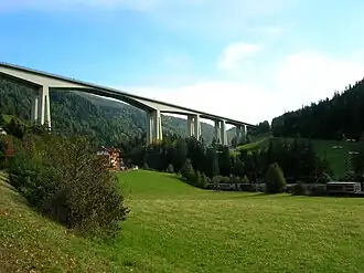 Image illustrative de l’article Viaduc de Colle Isarco