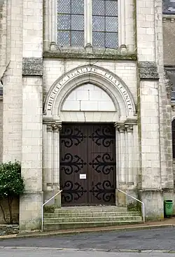 La devise de la République.