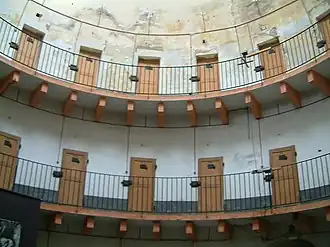 Prison circulaire. 1854/1955.