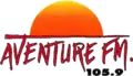 Logo d'Aventure FM de décembre 1987 à octobre au 22 octobre 1989.