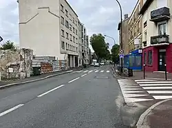 L'avenue en juillet 2023.