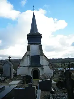 Façade de l'église