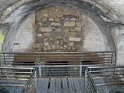 Intérieur du rempart.