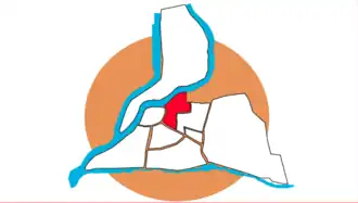 Localisation de Quartier Nord