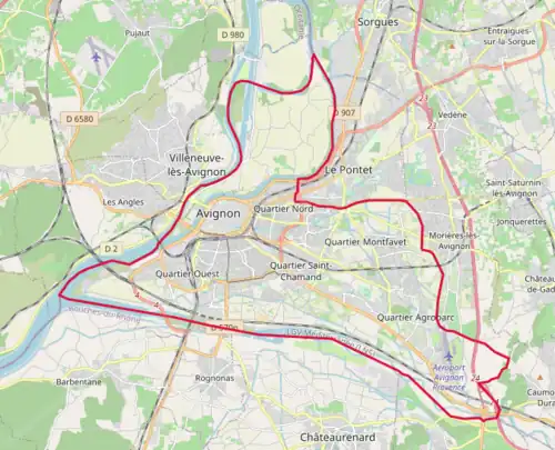 Carte OpenStreetMap.