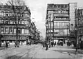 Carrefour pont d'Avroy et rue Pont d'Avroy après 1908
