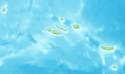 Carte topographique de l'archipel des Açores