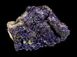  Azurite "Chessylite" - Chessy les mines - Rhône - France (8&nbsp;×&nbsp;6&nbsp;cm)