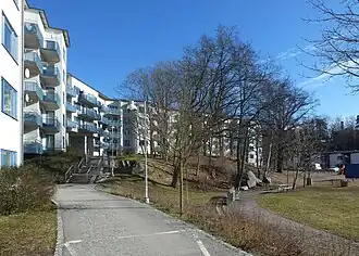 Le quartier Bäverdalen.