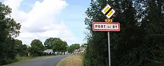 Entrée du Port de By.