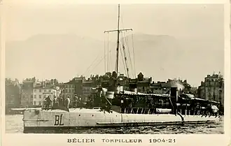 illustration de Bélier (contre-torpilleur)