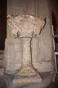 Bénitier du XVIIe&nbsp;siècle.