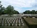 Le cimetière canadien.