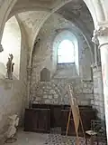Collatéral sud, 2e&nbsp;travée, vue vers le sud.