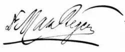 signature de Max Reger