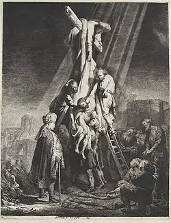 La grande Descente de croix(1633, Rijksmuseum Amsterdam).