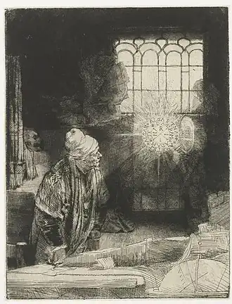 Eau-forte de Rembrandt (1648)