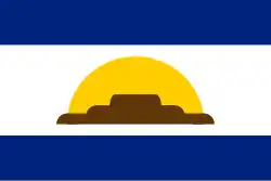 Drapeau de Diego Bautista Urbaneja