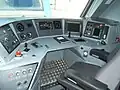 Pupitre de la cabine de conduite d'une BB 75000